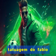 tatuagem do fabio goleiro do cruzeiro